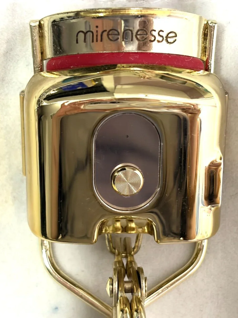 NWOT Mirenesse MegaCurl Heated Eyelash Curler Rechargeable Gold